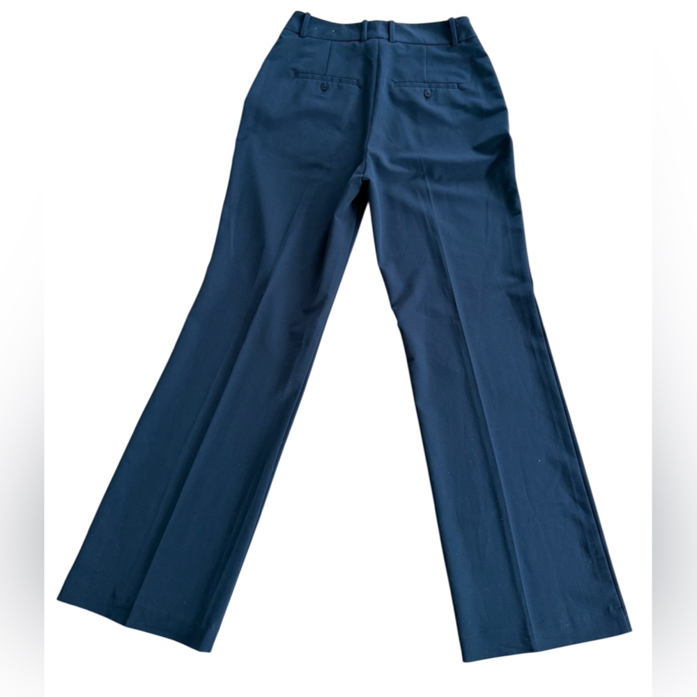 Worthington Womens High-Rise Modern Navy Trouser Size 2 - Picture 3 of 6